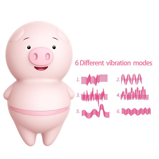 Piggy Licking Vagina sucking Vibrator Vaginal Massager Sex Toy Pig Tongue Licking Vibrator Female Clitoris Stimulator