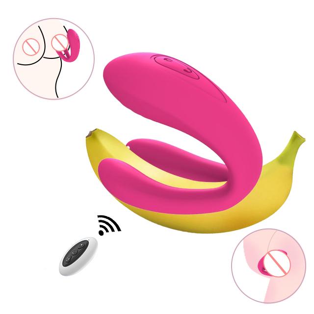 Wholesale Factory Selling Wireless Vibrator clip shape Sex Toys for Women Remote Controlled Sex Vibrators