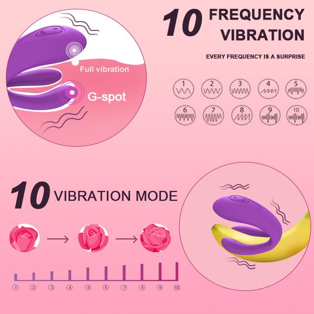 Wholesale Factory Selling Wireless Vibrator clip shape Sex Toys for Women Remote Controlled Sex Vibrators