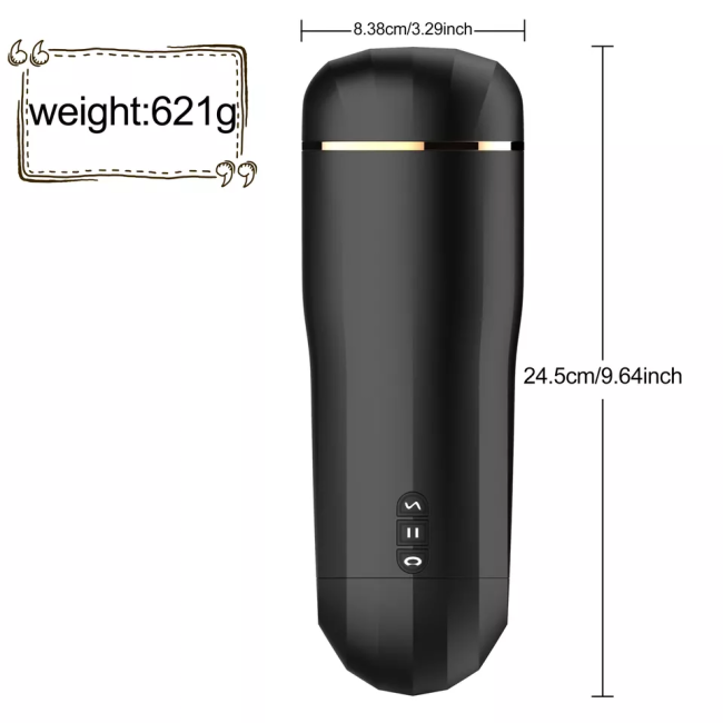 New Style Male Masturbator Automatic Male Stroker with Suction Vibrating Stroker Masturbator Sex Toys for Man