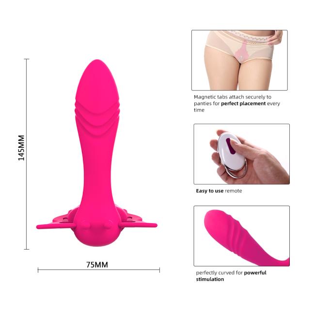Butterfly Panty Vibrator Underwear Vibrators Women Wearable Masturbation Adult Sex Toy Vibrating Panties for Woman