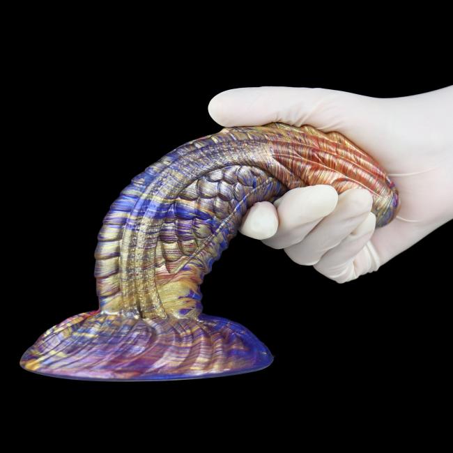Colorful silicone animal monster dildo realistic suction cup Anal dragon dildo adult penis Cock female masturbation