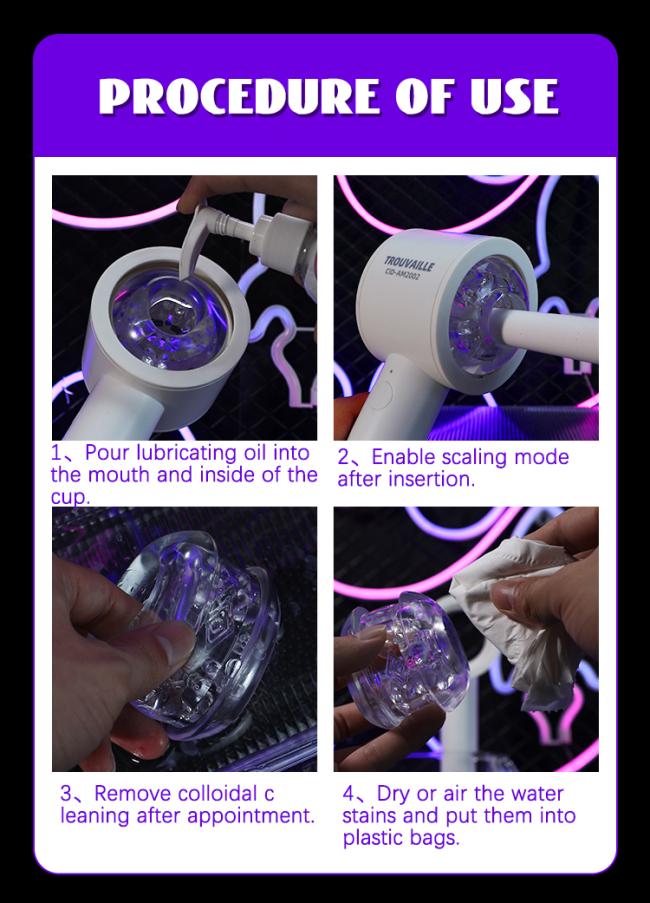 Hair Dryer Male Masturbators for Men Vagin Vacuum Pocket Pussy Vagin Endurance Exercise Masturbation Sex Toys Vibrator Cup