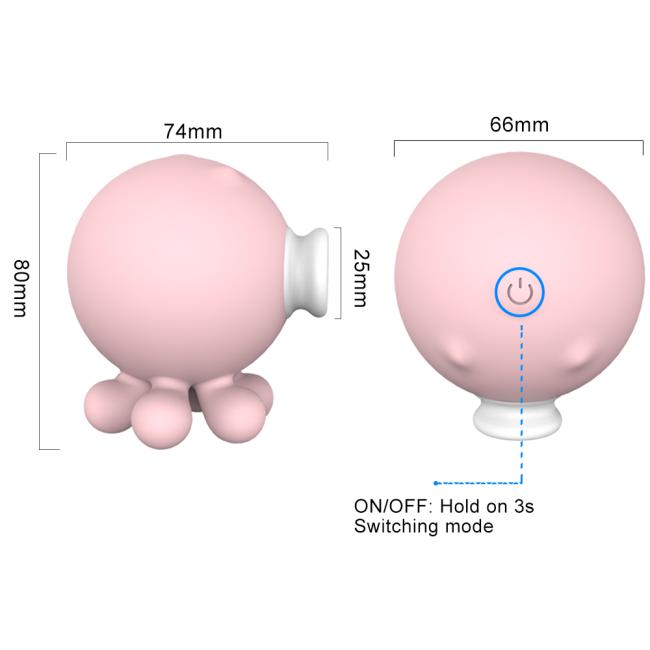 rechargeable silicone clitoris sucker sex toys octopi