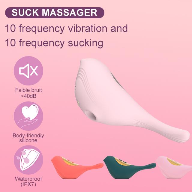 Popular design Vibrator Waterproof Sex Toy For Male And Female Adult Women Clitoris Nipple Sucking Bird Vibrator
