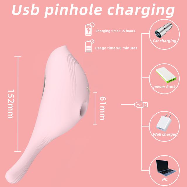 Popular design Vibrator Waterproof Sex Toy For Male And Female Adult Women Clitoris Nipple Sucking Bird Vibrator