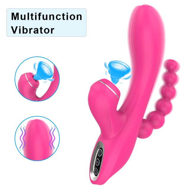 Female Clitoral Sucking G Spot Dildo Vibrator 10 Powerful Modes Clit Sucker Rechargeable Clitoris Stimulator Sex Toys for Women