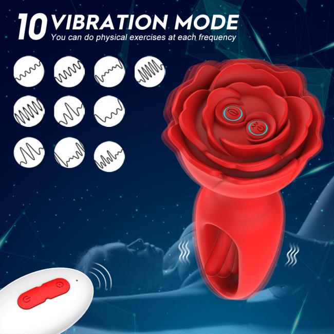 Hollow Slapping Anal Plug Wireless Remote Control Universal Back Chamber Prostate Slapping Massager