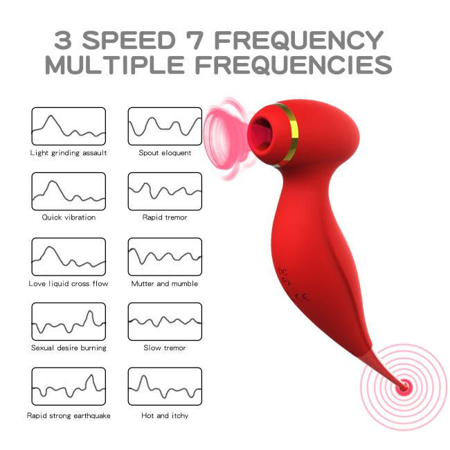 10 Frequency Vibration Bird Toys Clitoral Sucking Vibrator Women Clitoris Sucker Vibrator G Spot for Adult Toys