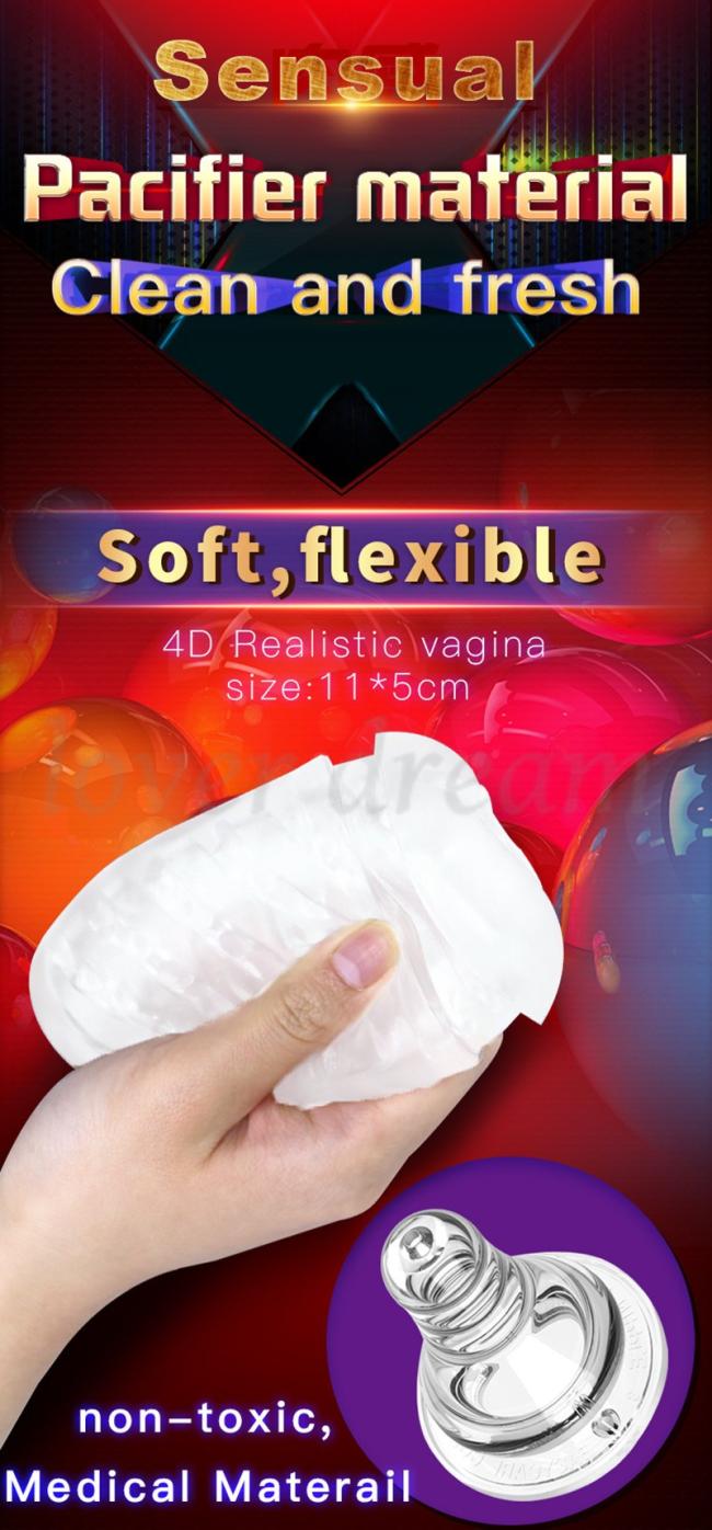 automatic cup training male masturbator soft likeal real girlfriend,Automatic telescopic Thrusting Masturbator