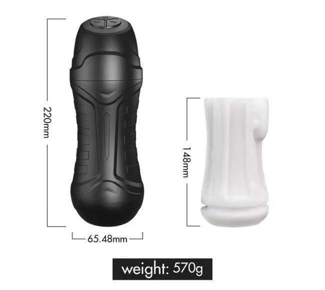 Electric Sucking Strong Vibrating Masturbation Cup Male Automatic Masturbation Device
