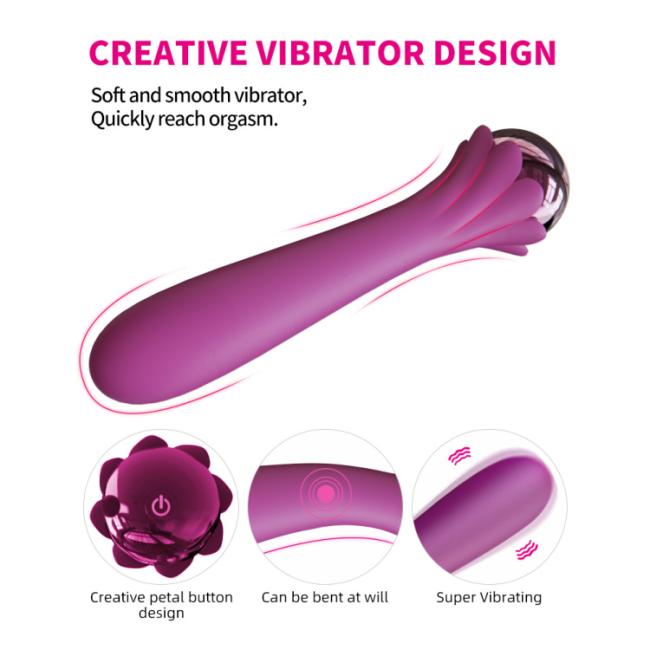 Hot Sale soft and smooth vibrator quickly reach orgasm Silicone clitoris stimulator vibration personal massager vibrators in sex