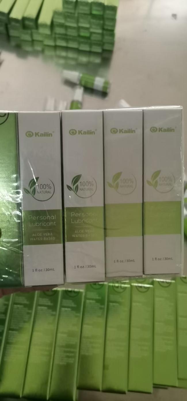 100%natural Personal lubricant aloe vera water-based lubricant Sex Cream Water Based Lubrication Oil Vagi 30ml