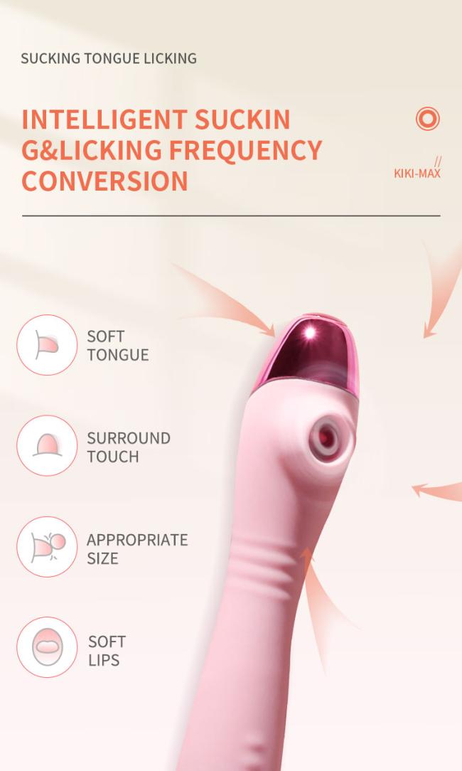 Clit Stimulator Sucking And Licking Vibrating Female Nipper Sucker Sex Toys Heating Av Sticks Massager Wand For Woman