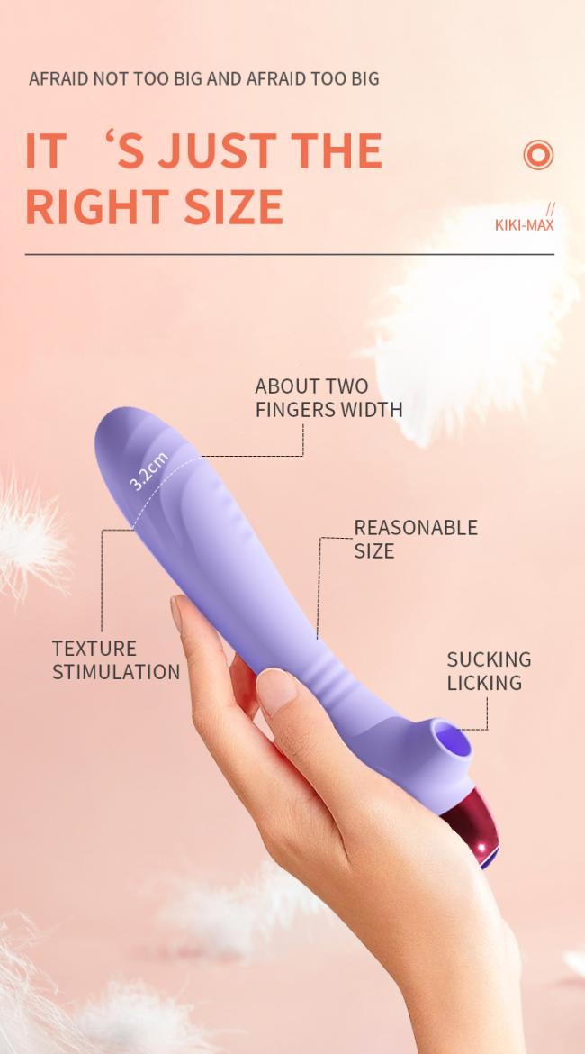 Clit Stimulator Sucking And Licking Vibrating Female Nipper Sucker Sex Toys Heating Av Sticks Massager Wand For Woman