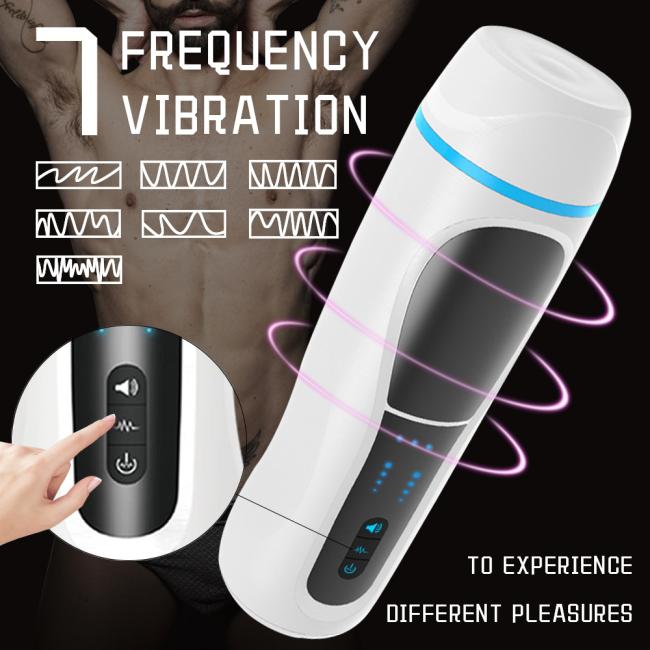 Sex Adult Male Airplane Bottle Automatic Men's Masturbator Electric Vibration Cannon Male Masturbation Cup Airplane Bottle
