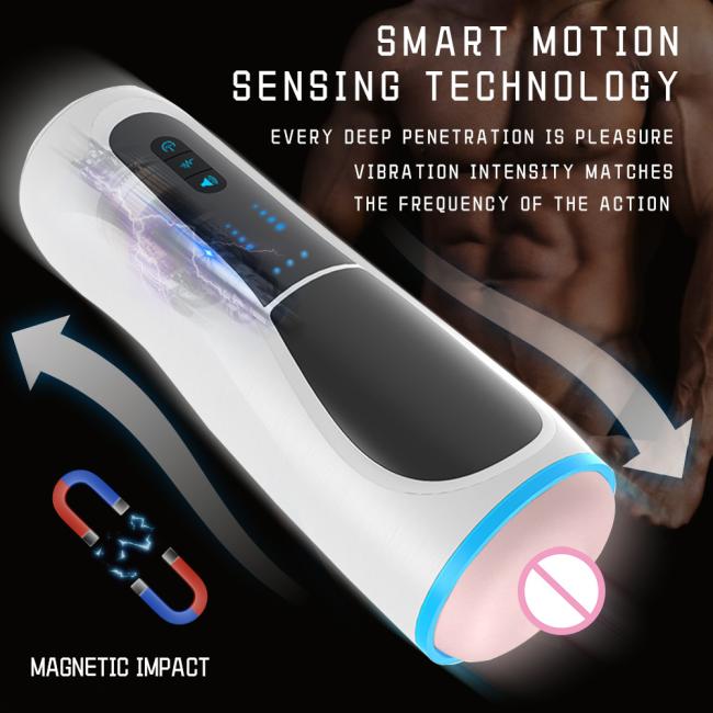 Sex Adult Male Airplane Bottle Automatic Men's Masturbator Electric Vibration Cannon Male Masturbation Cup Airplane Bottle