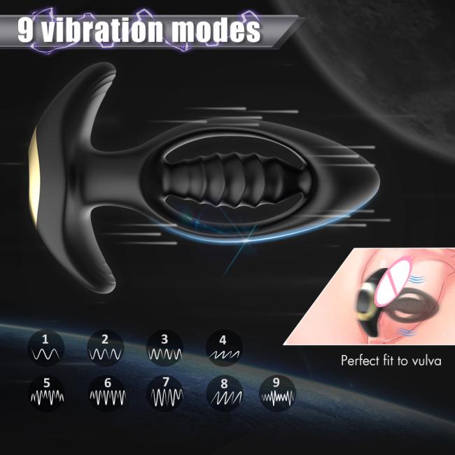 Wireless remote controlled powerful patting anal vibrator butt plug anal sex toys adults for woman man