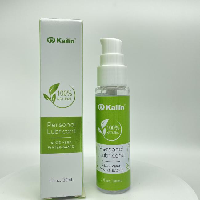 100%natural Personal lubricant aloe vera water-based lubricant Sex Cream Water Based Lubrication Oil Vagi 30ml