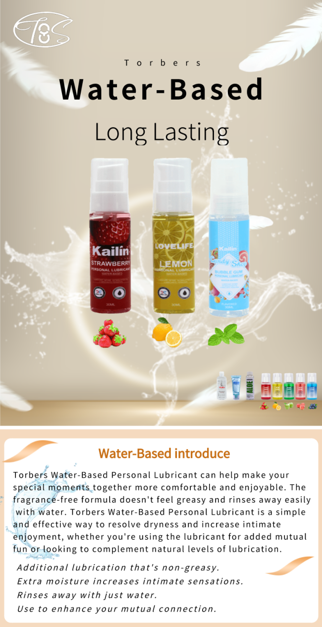Factory customized adult sex lubricants long - term moisturizing high moisture hydrating lubricant