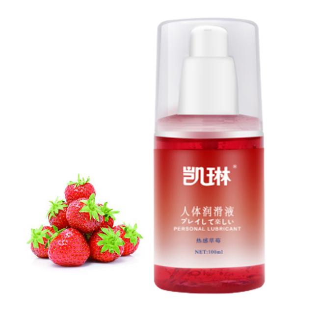 Best selling sex lubricant enlarge oil 100ml customized blueberry flavor sex lubricant