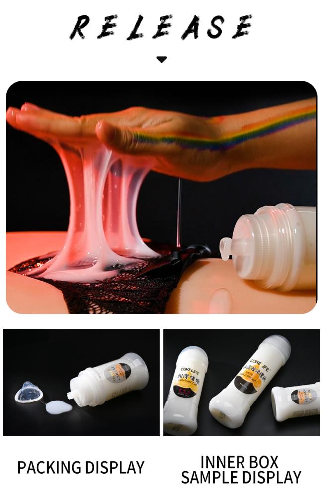 150ML Cum Lube Sex Lubricant Semen Lube Gel Sex Oil OEM ODM Private Label