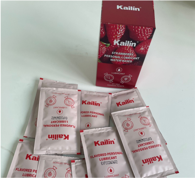 OEM Small size sachet water based personal lubricant adult sexy lube Oral lubricant Sex gel
