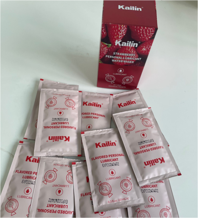 OEM Small size sachet water based personal lubricant adult sexy lube Oral lubricant Sex gel