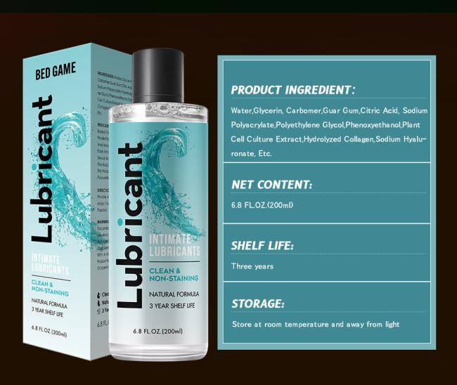Water Based Sex Lube Premium Personal Lubricant Long Lasting Formula Gel For Men Women Couples Private Label Lube Sex Lubricant