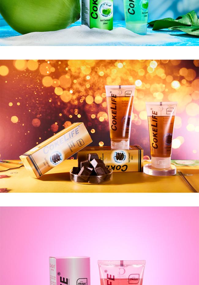 Sex Lubricant Water Base Long lasting Lube Sex Gel coconut Flavor Fruit Lubricante