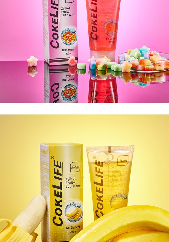 Sex Lubricant Water Base Long lasting Lube Sex Gel coconut Flavor Fruit Lubricante