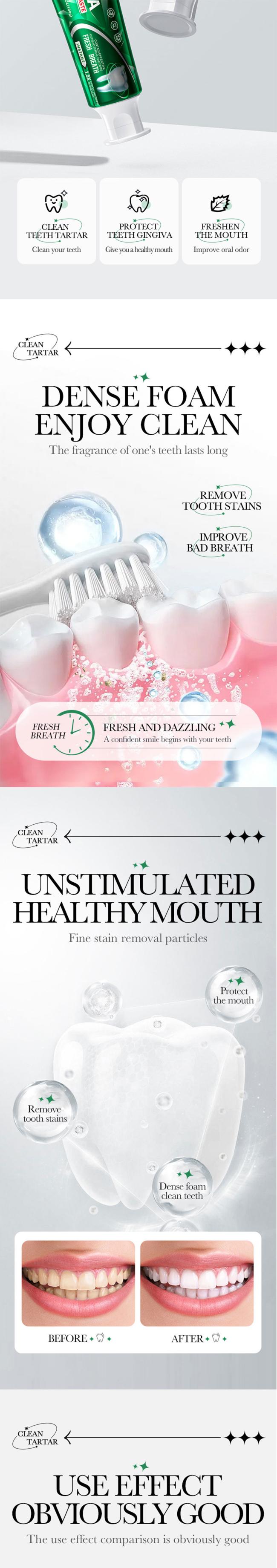 OEM/ODM natural hydroxyapatite hotel toothpaste