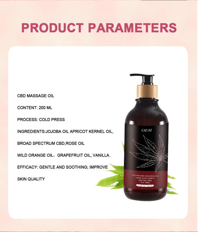 Customized Label Hot Sell Sesame Mousse De Jojoba Sex Massage Oil