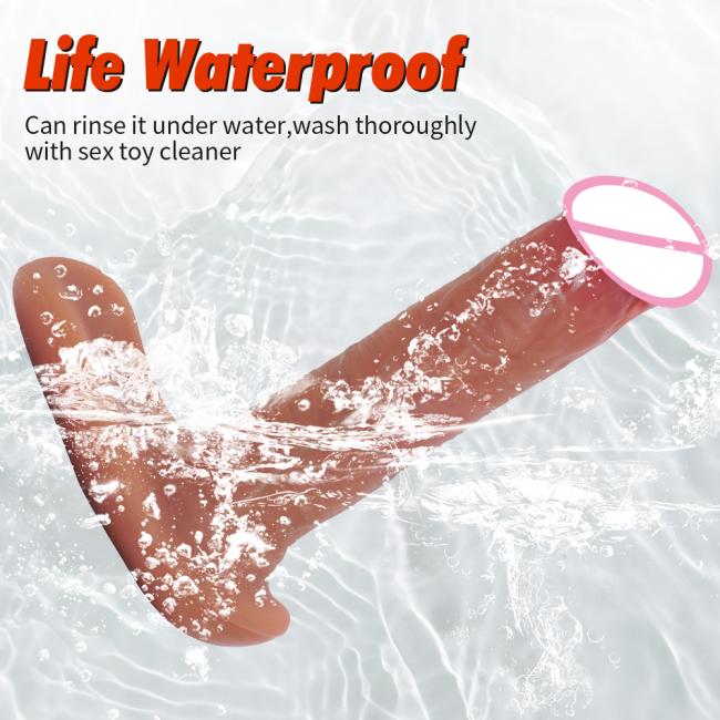Super Strong Telescopic Heating Big Realistic Huge Wearable Dildo Vibrator Sex Toys for Women