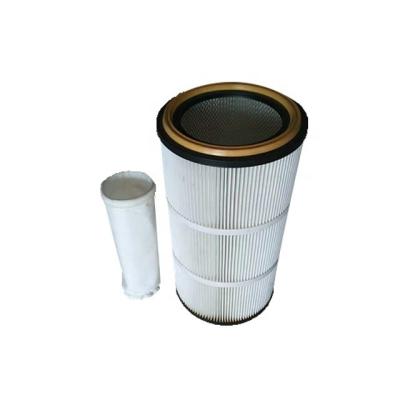 China 215mm Inner Diameter Polyester Fiber Industrial Air Dust Collector Filter Cartridge for sale