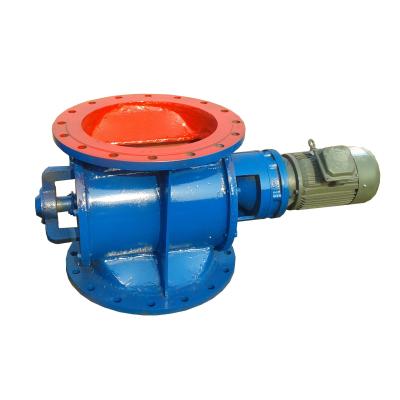 China Customized Flange Size High Temperature Industrial Rotary Feeder for Powder Discharge for sale