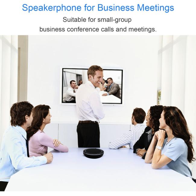 High Quality Omnidirectional USB Speakerphone for Conference Meeting Room