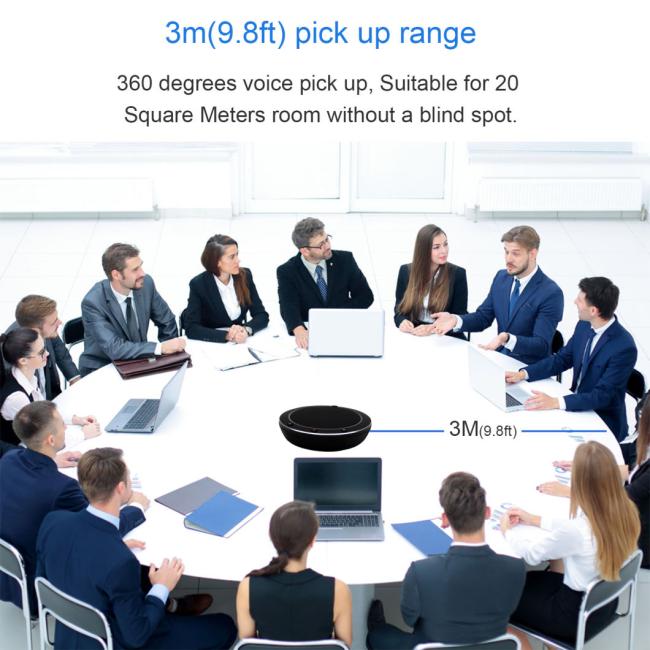 High Quality Omnidirectional USB Speakerphone for Conference Meeting Room