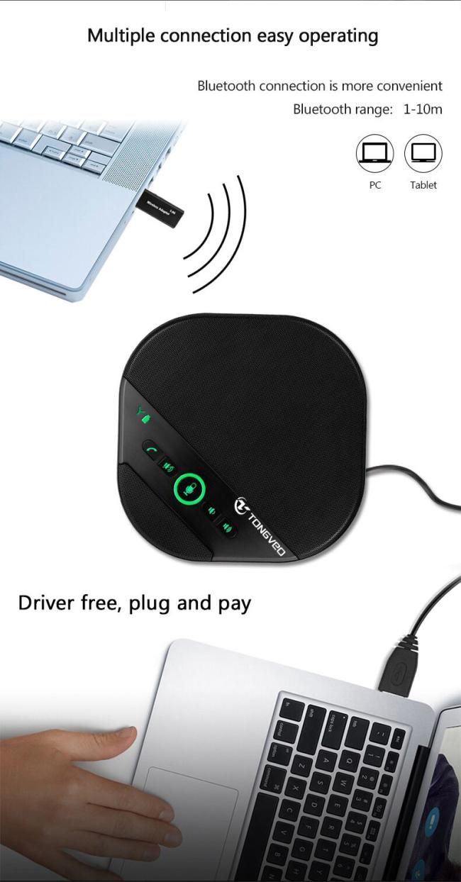 Conference Room Sound System Wireless Professional Microphone USB Microphone