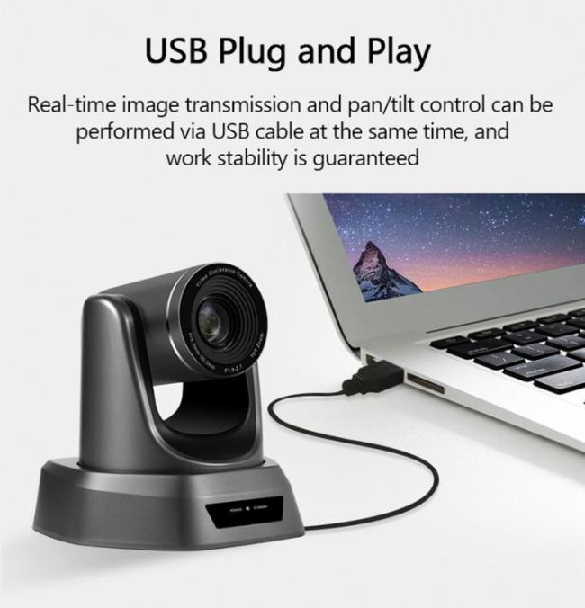 Nv10A 10X Zoom HDMI/SDI/USB 3 Video Outputs HDMI HD1080p Video Conference Camera