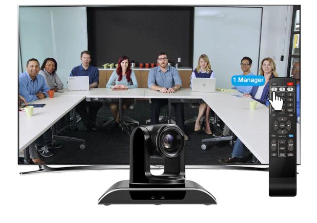 1920X1080 Full HD HDMI 20X Zoom PTZ Video Conference Camera for Video Conference Meeting/ Church