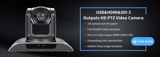 1080P Auto Focus Video Conference 10X Optical Zoom Camera for Skype Meeting
