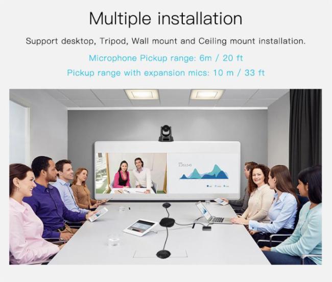 3X Zoom Full HD 1080P Video Conference Camera Kits All in One Video Conference Solution