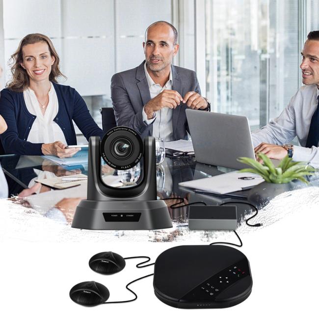 Va3000e Full HD 10X Zoom All in One PTZ Video Conference Solution Camera
