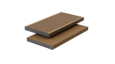 China 2200mm Composite Fascia Board 98 X 12mm Outdoor Wood Plastic Composite Panels for sale