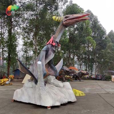 China Theme Park Equipment Realistic Life Size Dinosaur Model Animatronic Dinosaur Pterosauria Model for sale