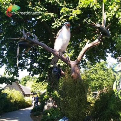 中国 ISOの庭は現実的なアニマトロニクス見る鳥リアルな動物を飾る 販売のため