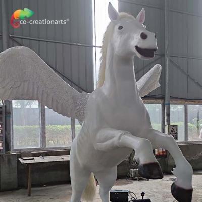 China CE Weather Proof Simulation Realistic Animatronic Animals Pegasus Fun Park Animals for sale