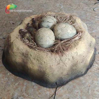 China High Simulation Jurassic Park Dinosaur Egg Hatches In Museum Customization for sale