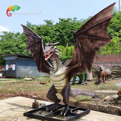 China Vida Animatronic gigante Waterproofing dos dragões como o dragão 110/220V à venda